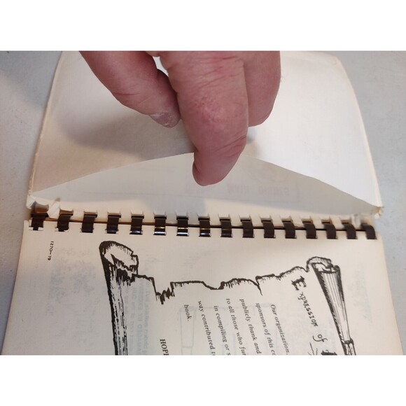 Expressions Hope Lutheran Church Cookbook Dearborn, Michigan-1979 - Picture 16 of 16